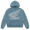 SAINT MICHAEL Letter Printing Hoodies