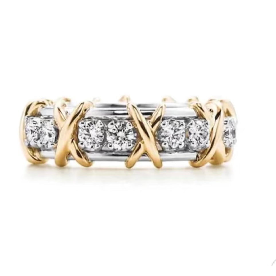 Tiffany Sixteen Stone Ring