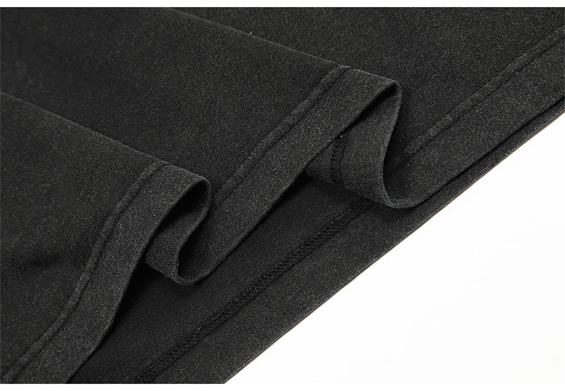 SAINT MICHAEL Mouth of the Abysspattern print T-Shirts