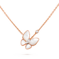 VCA Two Butterfly pendant