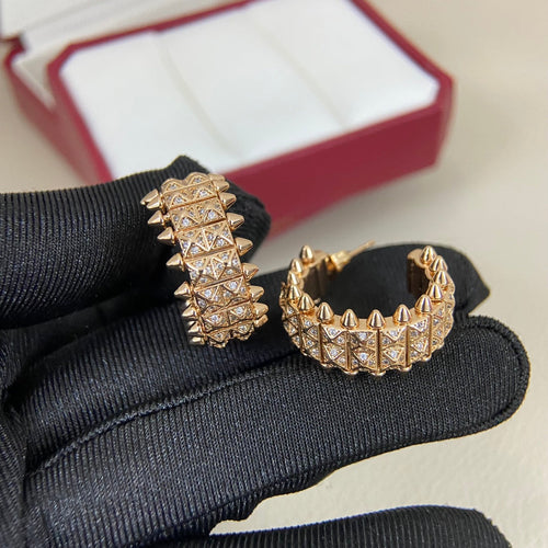 Cartier Clash de Cartier Hoop Diamond Earrings